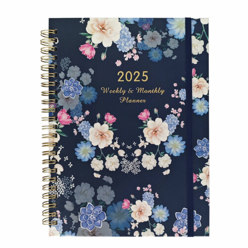 Σημειωματάριο Lemononstore A5Week PLANNER Σημειωματάριο 2025Coil Notebook PLANNER Ημερολόγιο