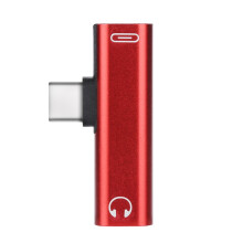 SANAG Hordozható Type-C - 3,5 mm-es AUX fülhallgató audio adapter USB-C portos headset átalakító