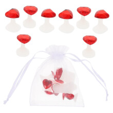 16Pcs Silicone Toe Separators for Pedicure Smudge Nail Painting Reusable Toe Spacers