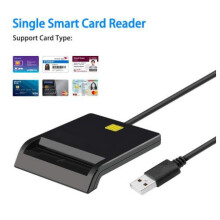 Universeller tragbarer USB-Smartcard-Leser, kompatibel mit Windows Vista X10.3.x+