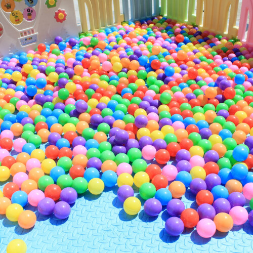 ZTGD Ball Pit Παιχνίδι Οικολογικό Αστείο Σταθερό Μωρό Σκηνή Μπάλα για Παιχνίδι 2
