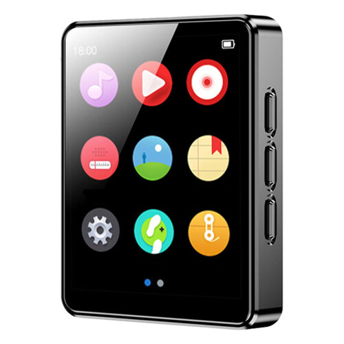 Leitor de MP3/DVD Zeceouar com Bluetooth, Preto