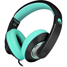 Casque audio filaire Comfort+ pour enfants avec contrôle du volume, léger, supra-auriculaire, pour garçons, filles et adolescents