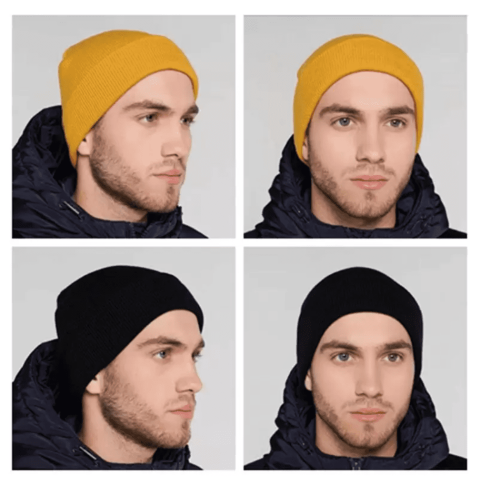 Stromguard Ανδρικό Γυναικείο Πλεκτό Σκούφο Skully Σκούφος Σκι με Μανσέτα Ριχτό Απλό 1