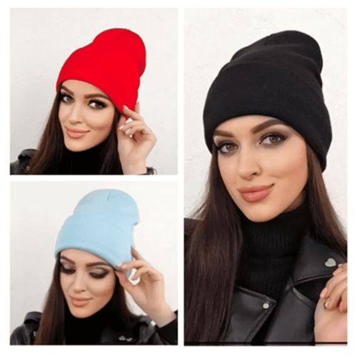 Stromguard Ανδρικό Γυναικείο Πλεκτό Σκούφο Skully Σκούφος Σκι με Μανσέτα Ριχτό Απλό 2