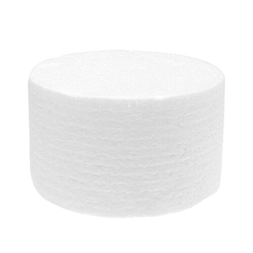 Simulate Round Cake Dummy Cake DIY Decorative Material Practice Fake Mould for Window Baking Display(10CM in Diameter)