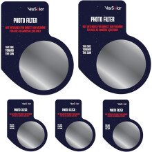 Lentes fotográficas solares para smartphones (pacote com 5)