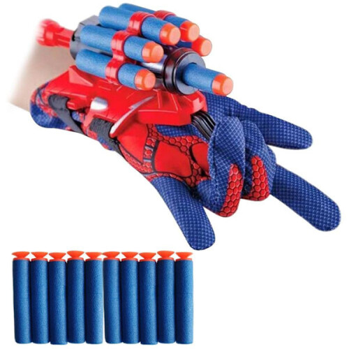 1x Γάντια Spiderman Γάντι Web Shooter Cosplay Παιχνίδι Prop Παιδικό Δώρο