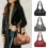Skuldertaske Crossbody-taske SORT Sort 7