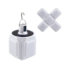 Imréiteach Maisiúcháin Baile Tahtuvzn! Solas Gréine Campála Inaistrithe USB, Comhoiriúnach le hÚsáid Allamuigh & Éigeandála, Lampa Puball