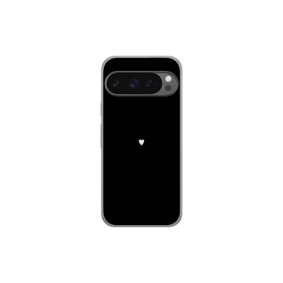 Google Pixel 9 Pro Xl Transparent Case Heart 9048212827863