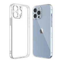 Yhteensopiva iPhone15Pro:n kanssa. Erittäin ohut TPU-suojakuori - Valkoinen