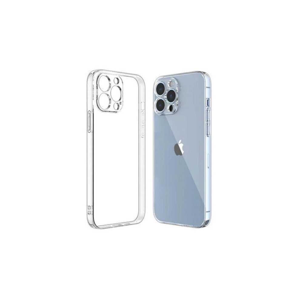 Compatible With Iphone 15 Pro Mobile Case Ultrathin Tpu - White 9048212828020