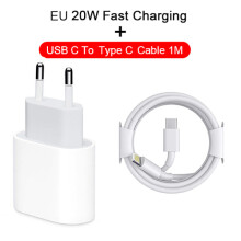 20-W-USB-C-Schnellladegerät mit Kabel, kompatibel mit iPhone 11/12/13/14 Pro Max mini 8 Plus XR XS Max