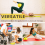 Μπάλα Pilates 9 ιντσών για Φυσικοθεραπεία, Άσκηση & Γιόγκα - Μικρή μπάλα σταθερότητας 6