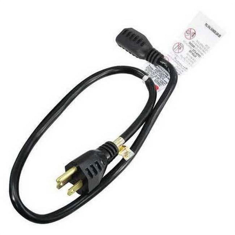 Choice Zoro 5Xfp7id 2 Ft. Sjt 13A 16 Gauge Extension Cord, Black 9048212828648