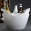 Diceymbol Πλαστικός Κουβάς Σαμπάνιας 4 Λίτρων Οβάλ Μονός Κουβάς Πάγου για Κρασί και 4