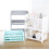 Winysin3Storage Rack Durable Keep Dry Plastic Foldable Anti Slip Cosmetics Shelf For Daily Use 3