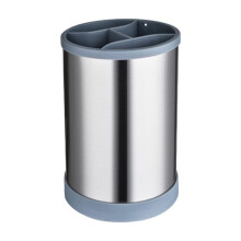 Tubo de almacenamiento giratorio multifuncional de acero inoxidable Yonrjhukm, estante para utensilios de cocina, estante para palillos, cubo de