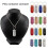 ZPAQI Robust Legeringshalsband Medicsvarning Pillarsäck Unisex Modeinformation 4