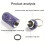 ZPAQI Robust Legeringshalsband Medicsvarning Pillarsäck Unisex Modeinformation 8