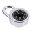 Heaveant Coded lock, Rotary Padlock Digit Combination Code Lock Safe Round Dial Number Luggage Suitcase Security 5