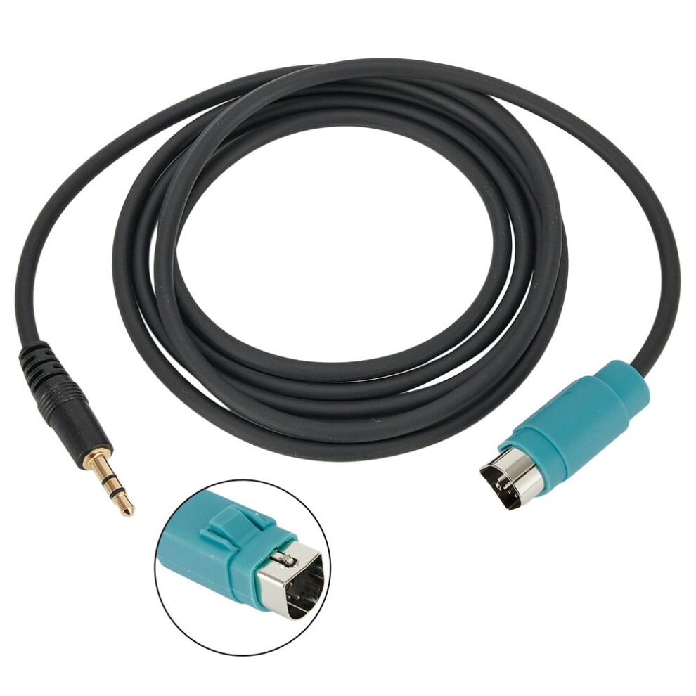 3.5Mm Aux Input Interface Cable Adapter For Alpine Kce-236B Cda-9884 9048212921783