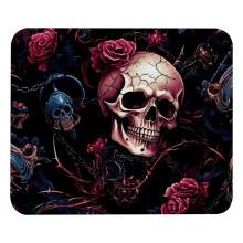 Ceap Luiche Dark Punk E le Bonn Rubair Neamhshleamhain, Dearadh Cearnógach do Ríomhaire Glúine, Scríbhneoireacht, Cearrbhachas - 8.3'' x9.8''