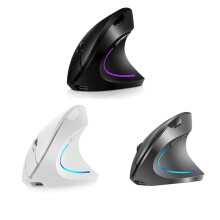 FOR1PCS 2.4G Mouse vertical vertical Mute Gaming Mouse Office Mouse ergonomic pentru PC Laptop Negru