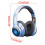 Ασύρματα ακουστικά Bluetooth με ακύρωση θορύβου, Macaron Colored Luminous, συμβατά με kkbbma, κάτω 6
