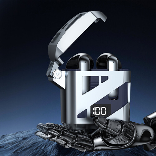 Ασύρματα ακουστικά Jacenvly Bluetooth5.3, μίνι ελαφριά ακουστικά με μικρόφωνο και θήκη 1