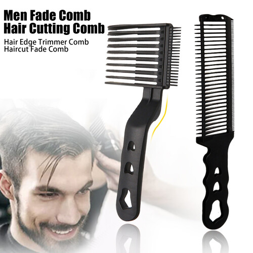 Xinyolin Barber Fade Comb: Αντιστατική χτένα κουρευτικής μηχανής για άνδρες με καμπύλες,
