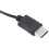 3X USB Type C USB3.1 Ανασυρόμενο καλώδιο φόρτισης, καλώδιο φόρτισης τύπου C USB-C, μαύρο 5