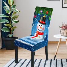 Xubond Crăciun canapea pernă husă față de masă/scaun Crăciun imprimare digitală masă decorare pernă de scaun material textil