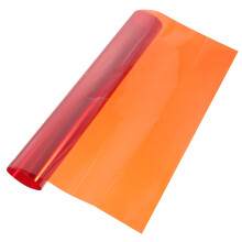 Gel de color para corrección de luz Sunset Film para efectos de iluminación, colador transparente para decoración de cámaras.