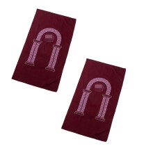 Tapis de voyage portable Xubond, bâche avec couverture, tapis compact et facile à transporter, multicolore.