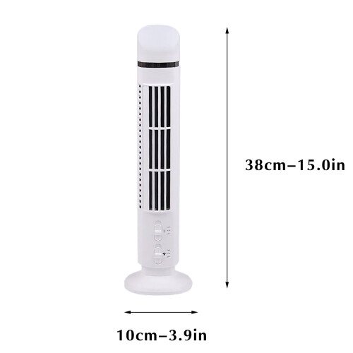 MNBFYX 2 Speed Bladeless Smart Tower Fan 2