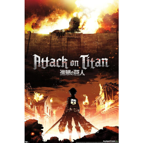Αφίσα Attack on Titan - Fire Wall