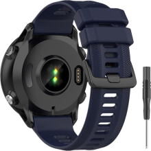 Luksusowy silikonowy pasek do zegarka kompatybilny z zegarkami fitness Garmin – doskonały komfort, trwałość i styl dla osób prowadzących