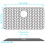 Qenwkxz4 τεμάχια χαλάκι νεροχύτη σιλικόνης 26"x14" αντιολισθητική επένδυση πλέγματος 2