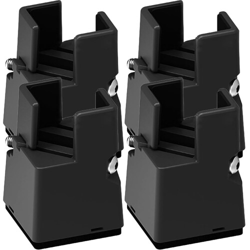 Mizh4pcs Platform Bed Riser Bed Raising Block22-42mm Adjustable Bed Riser Block 1