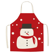 Avental de Natal Xubond para Mulheres com Bolsos, 1 peça, Avental de Chef Ajustável, Compatível com Festas de Natal, Cozinha, Casa e Limpeza.