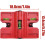Magnetic Post Level with Magnetic Lock, Quick Folding Design for Carpentry, Fencing and Construction 4