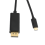 2x Προσαρμογέας καλωδίου USB-C σε DisplayPort Καλώδιο USB3.1 τύπου C σε DP HD 6 ποδιών 6