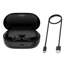 Custodia protettiva per la ricarica di Jabra Elite7Pro, realizzata in ABS ecologico, compatta e leggera.