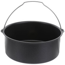 YUNXNK Air Fryer Pan Baking Cake Basket Pot Pizza Frying Accessories Bread Bakeware Replacement Non Stick