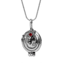 The Vampire Diaries Halskette Elena Gilbert Halskette für Damen Filmschmuck Anhänger Katherine Klaus Forbes Blauer Stein Choker003Antiksilber