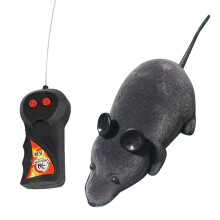ZTGD Animal Toys Morsom RC Trådløs Fjernkontroll Rotte Mus Leketøy For Katt Hund Kjæledyr