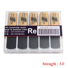 Yesfashion 10-delige saxofoonrietenset met sterktes 1.5/2.0/2.5/3.0/3.5/4.0 voor altsaxofoon.
