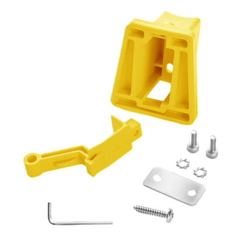 Til Brompton Foldbar Cykelholder Adapter Beslag Forreste Adapter Lejeblok Gul